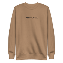 Antisocial Embroidered Unisex Sweatshirt - Goth Cloth Co.9131844_25526