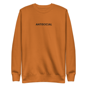 Antisocial Embroidered Unisex Sweatshirt - Goth Cloth Co.9131844_25532
