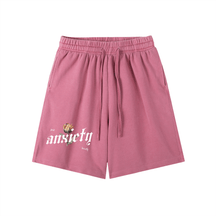 Anxiety Vintage Wash Cotton Shorts - Goth Cloth Co.251219PODPW0455011