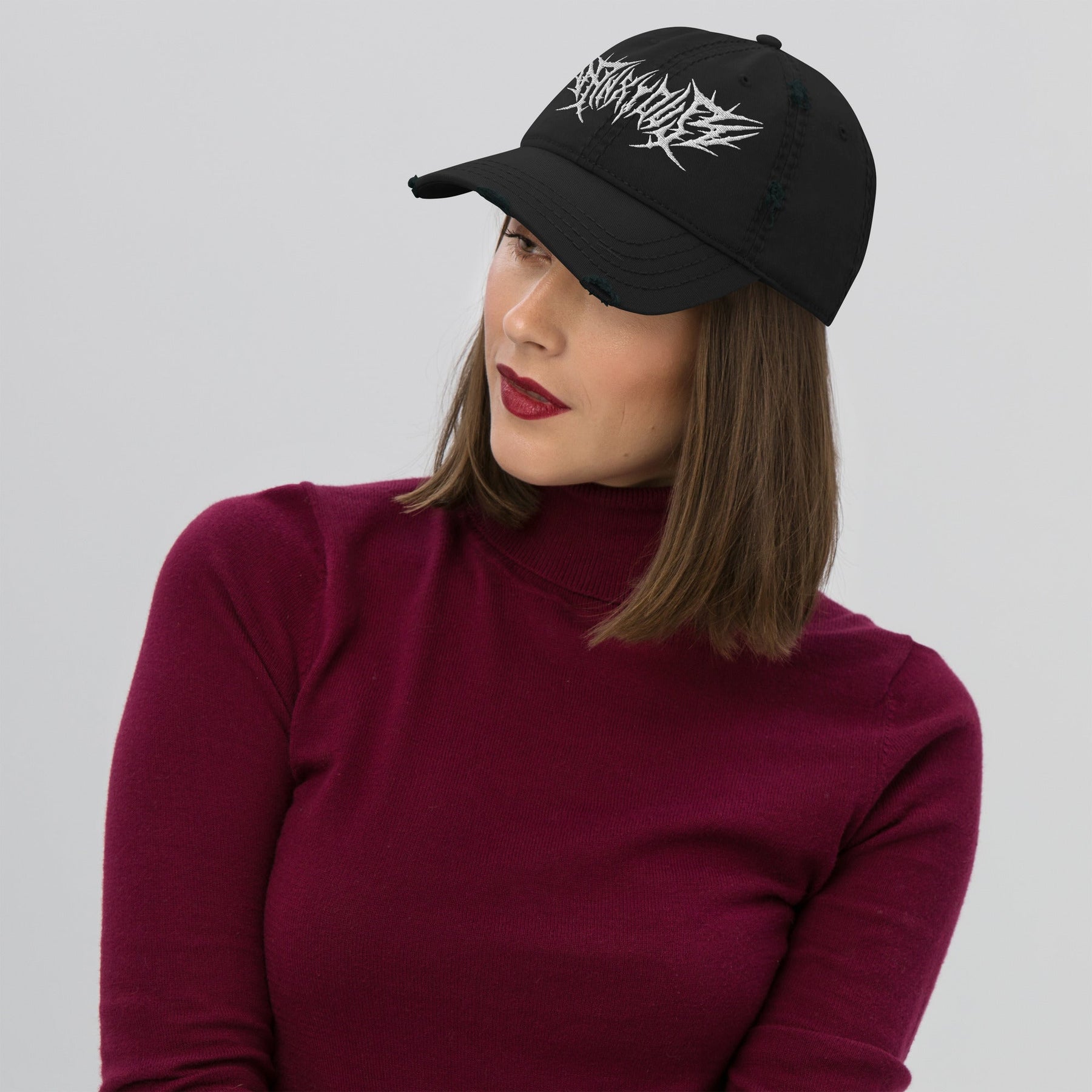 Anxious Distressed Dad Hat - Goth Cloth Co.1540896_10992