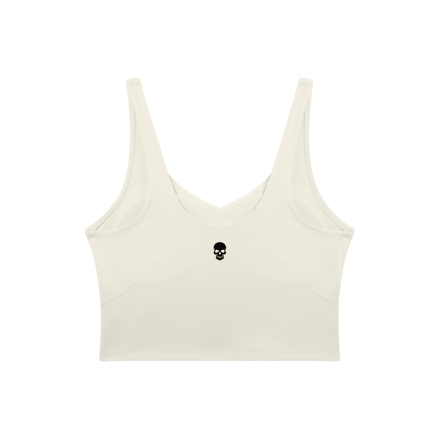 Anxious V-Neck Long Line Sports Bra - Goth Cloth Co.260709PODAC1361011