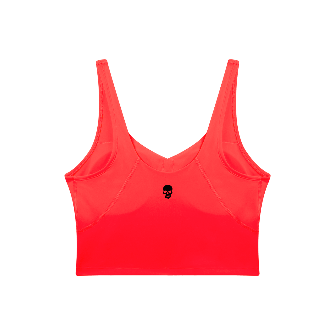 Anxious V-Neck Long Line Sports Bra - Goth Cloth Co.260709PODAC1361026