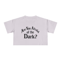 Are You Afraid of the Dark Crop Top - Goth Cloth Co.T-Shirt10333658390786249934