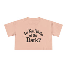 Are You Afraid of the Dark Crop Top - Goth Cloth Co.T-Shirt11404206529183844100