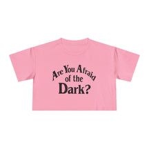 Are You Afraid of the Dark Crop Top - Goth Cloth Co.T-Shirt19657433471549042565