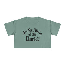 Are You Afraid of the Dark Crop Top - Goth Cloth Co.T-Shirt30072508753145798455
