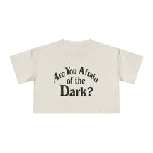 Are You Afraid of the Dark Crop Top - Goth Cloth Co.T-Shirt99499475007762082731
