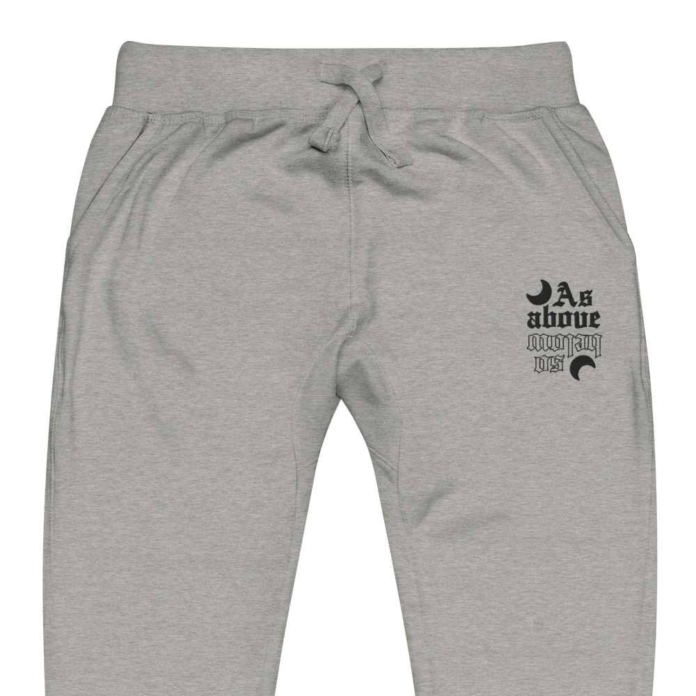 As Above, So Below Fleece Sweatpants - Goth Cloth Co.3608224_13833