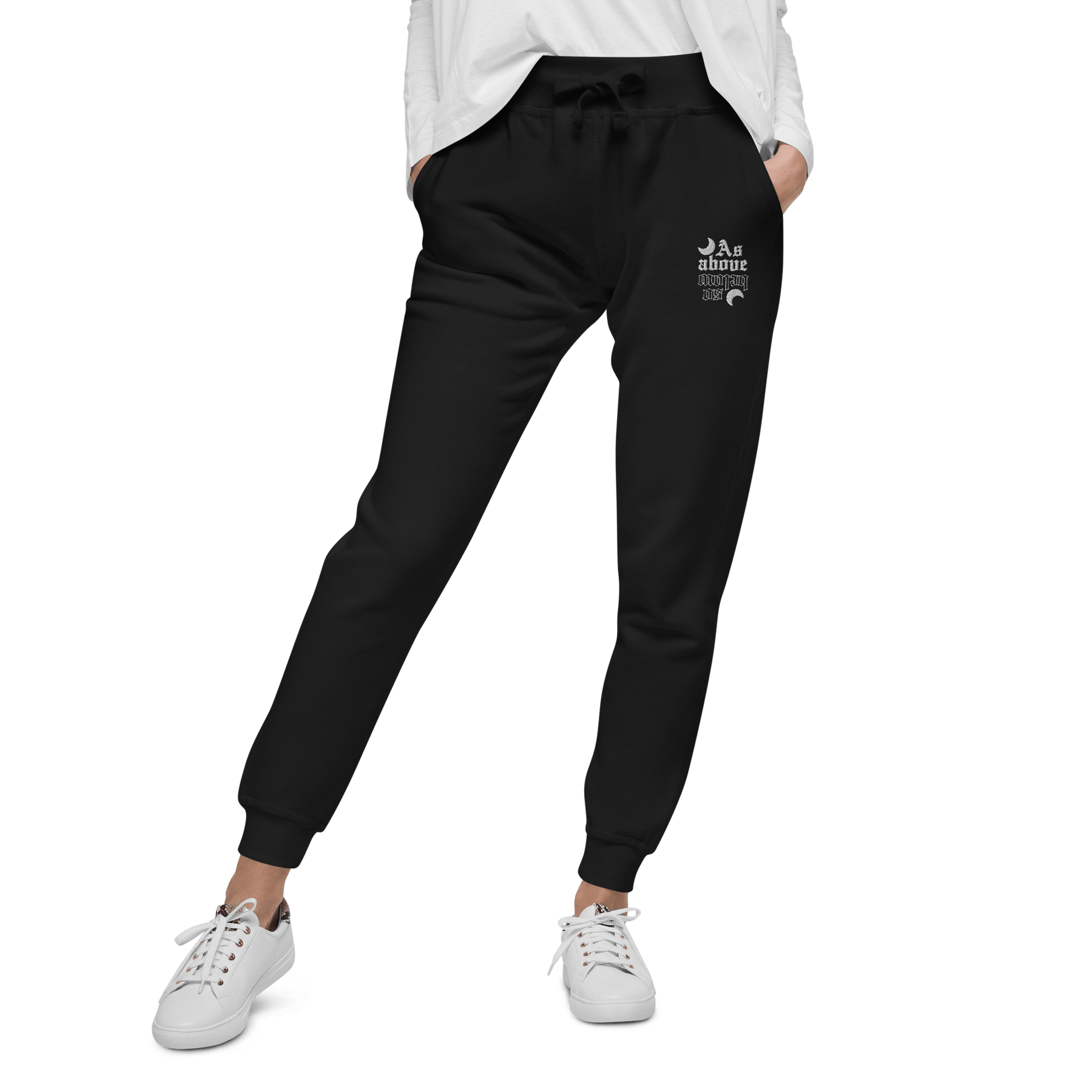 As Above, So Below Fleece Sweatpants - Goth Cloth Co.5038552_11283