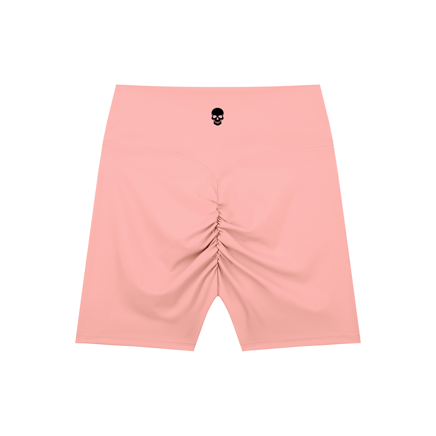 Bare Bones High-Waisted Scrunch Yoga Shorts