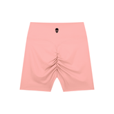 Bare Bones High-Waisted Scrunch Yoga Shorts