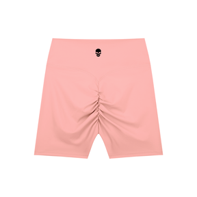 Bare Bones High-Waisted Scrunch Yoga Shorts