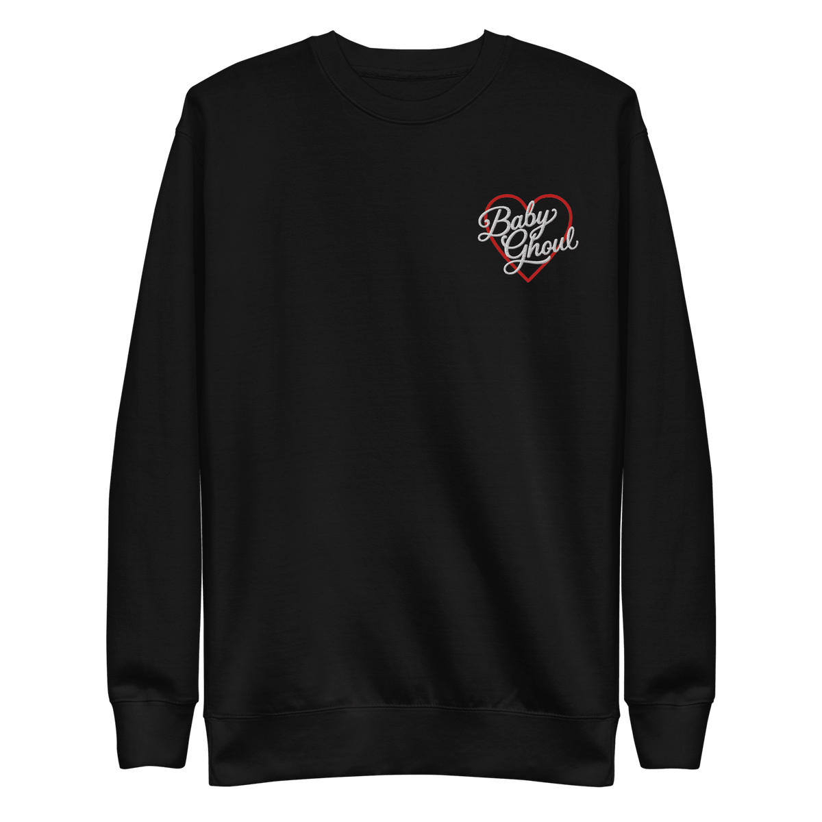 Baby Ghoul Embroidered Sweatshirt - Goth Cloth Co.Sweatshirt5410268_11254