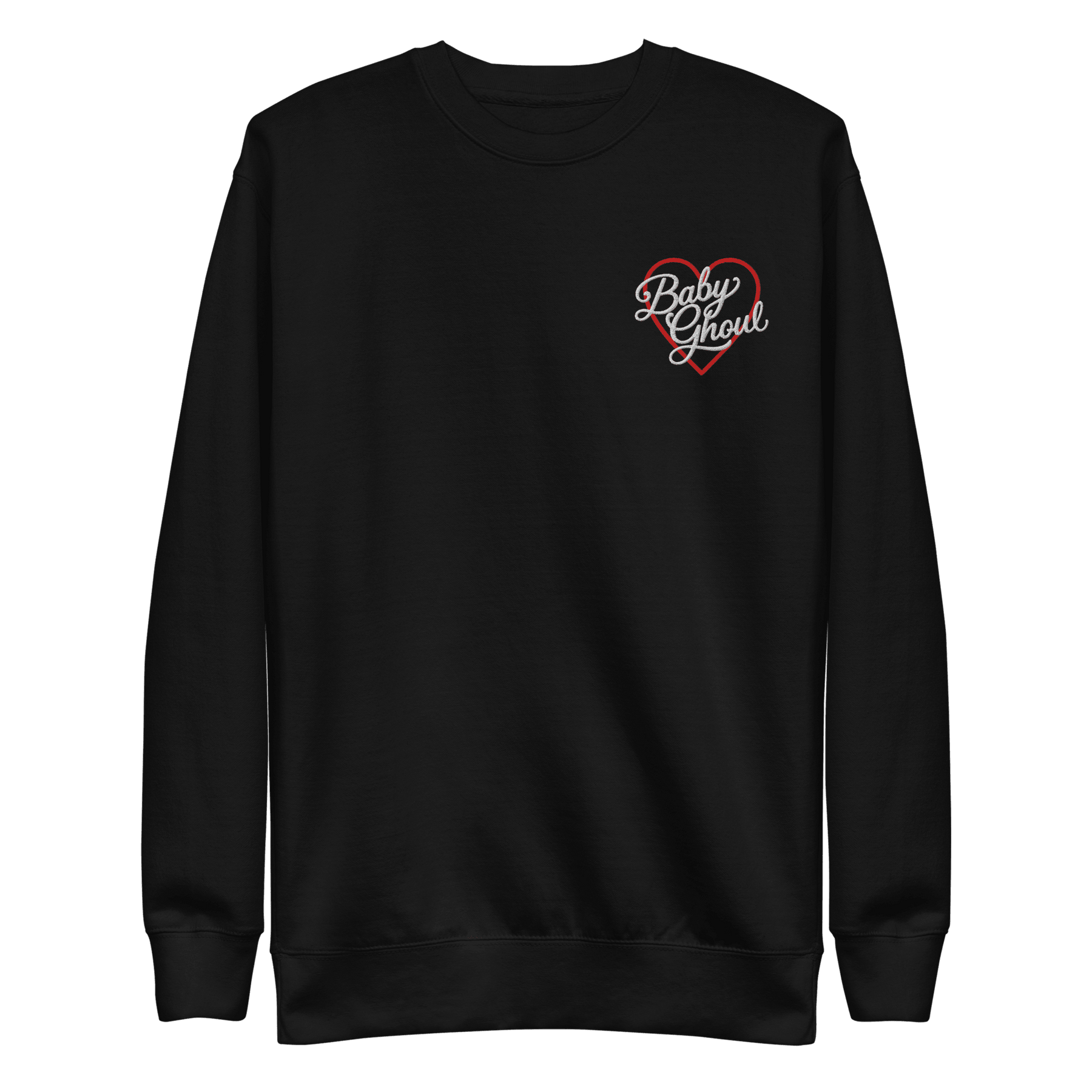 Baby Ghoul Embroidered Sweatshirt - Goth Cloth Co.Sweatshirt5410268_11254