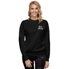 Bad Witch Embroidered Sweatshirt - Goth Cloth Co.Sweatshirt2155042_25544