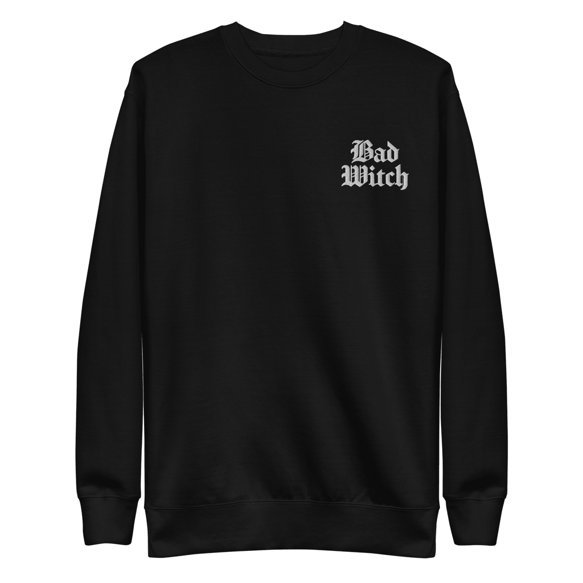 Bad Witch Embroidered Sweatshirt - Goth Cloth Co.Sweatshirt4022285_11254