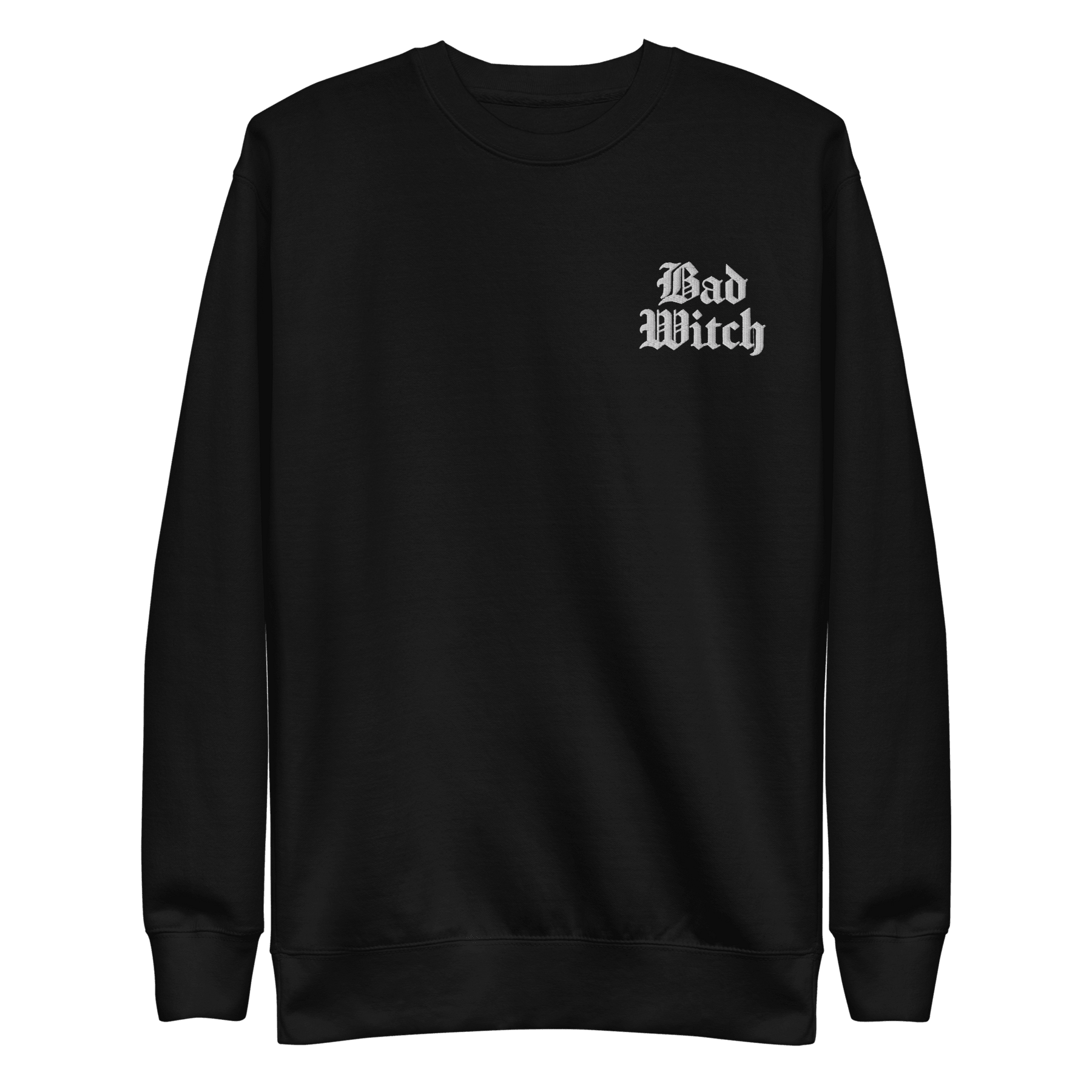 Bad Witch Embroidered Sweatshirt - Goth Cloth Co.Sweatshirt4022285_11254