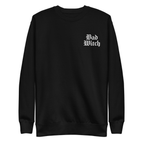 Bad Witch Embroidered Sweatshirt - Goth Cloth Co.Sweatshirt4022285_11254