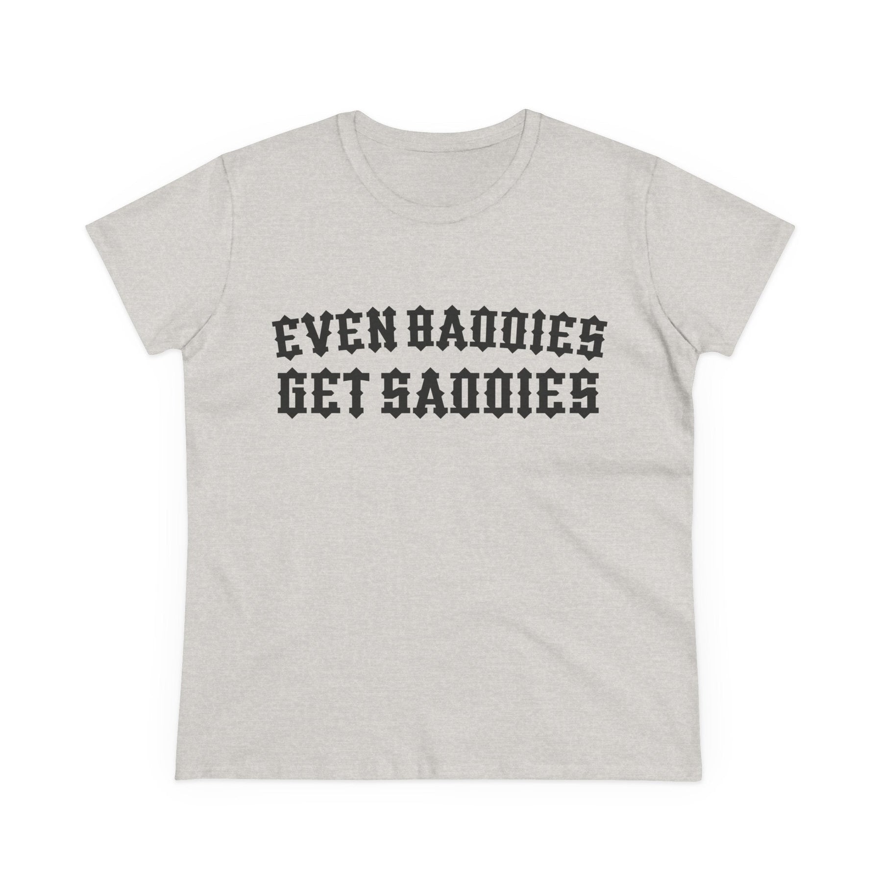 Baddie Saddies Women's Baby Tee - Goth Cloth Co.T-Shirt20496635004681082280