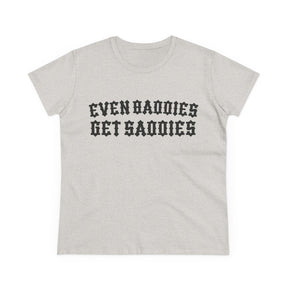 Baddie Saddies Women's Baby Tee - Goth Cloth Co.T-Shirt20496635004681082280