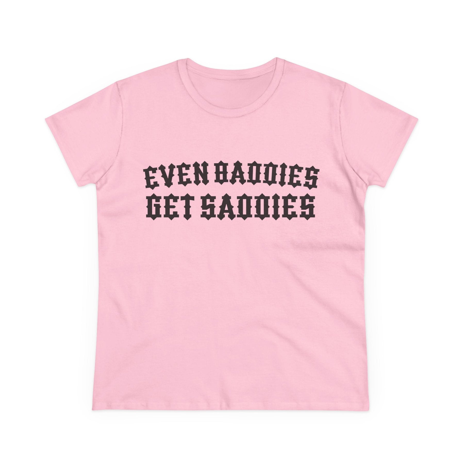 Baddie Saddies Women's Baby Tee - Goth Cloth Co.T-Shirt79767070079949290432