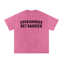 Baddies Get Saddies Snow Washed Cotton T-Shirt - Goth Cloth Co.260129PODPQ1833013