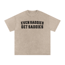 Baddies Get Saddies Snow Washed Cotton T-Shirt - Goth Cloth Co.260129PODPQ1833019