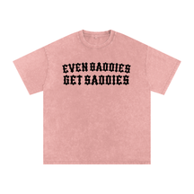Baddies Get Saddies Snow Washed Cotton T-Shirt - Goth Cloth Co.260129PODPQ1833025