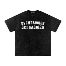 Baddies Get Saddies Snow Washed Cotton T-Shirt - Goth Cloth Co.260505PODPQ1499001