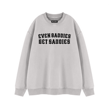 Baddies Get Saddies Vintage Wash Fleece Sweatshirt - Goth Cloth Co.260916PODRA1083006