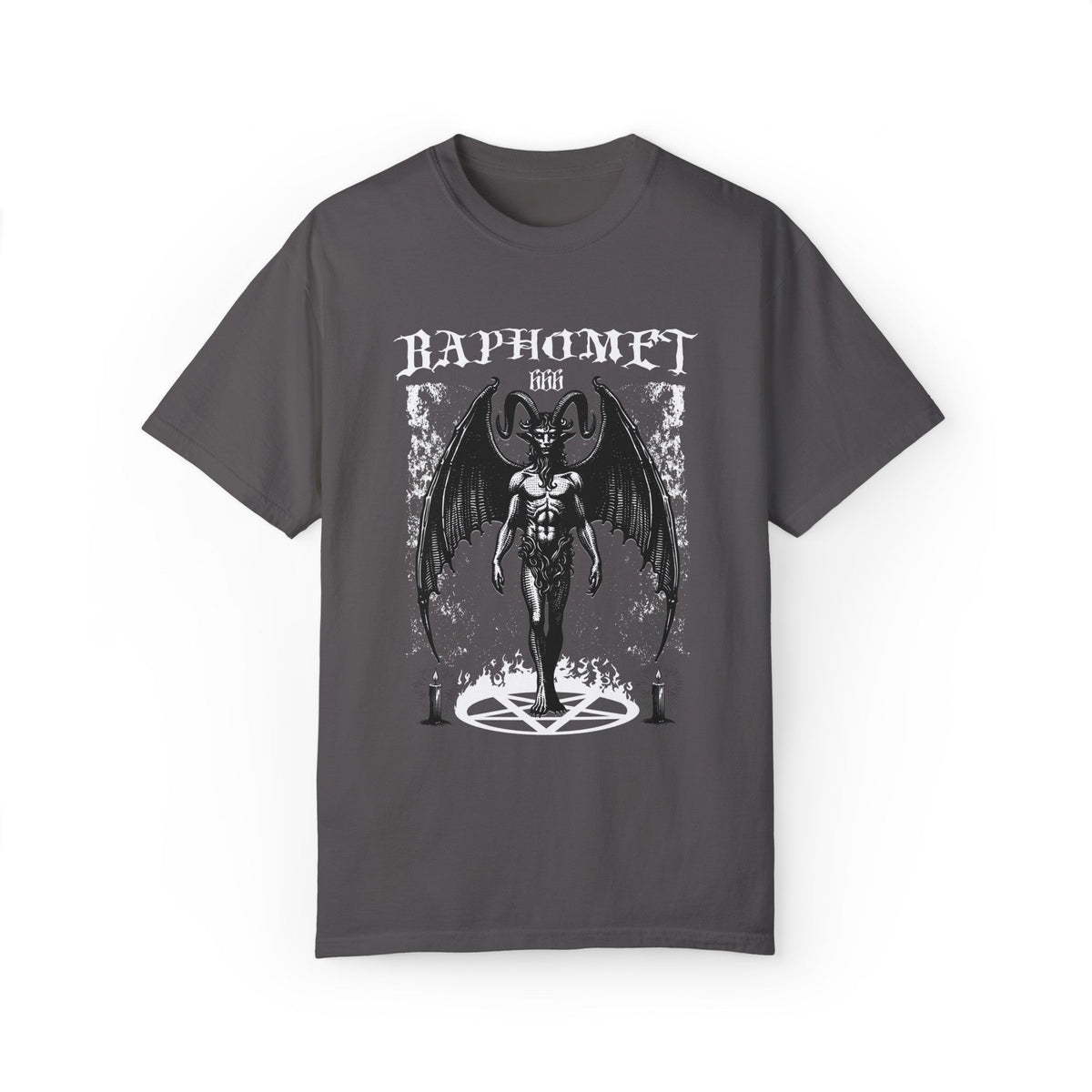 Baphomet Oversized Beefy Tee - Goth Cloth Co.T - Shirt10370790423825834300