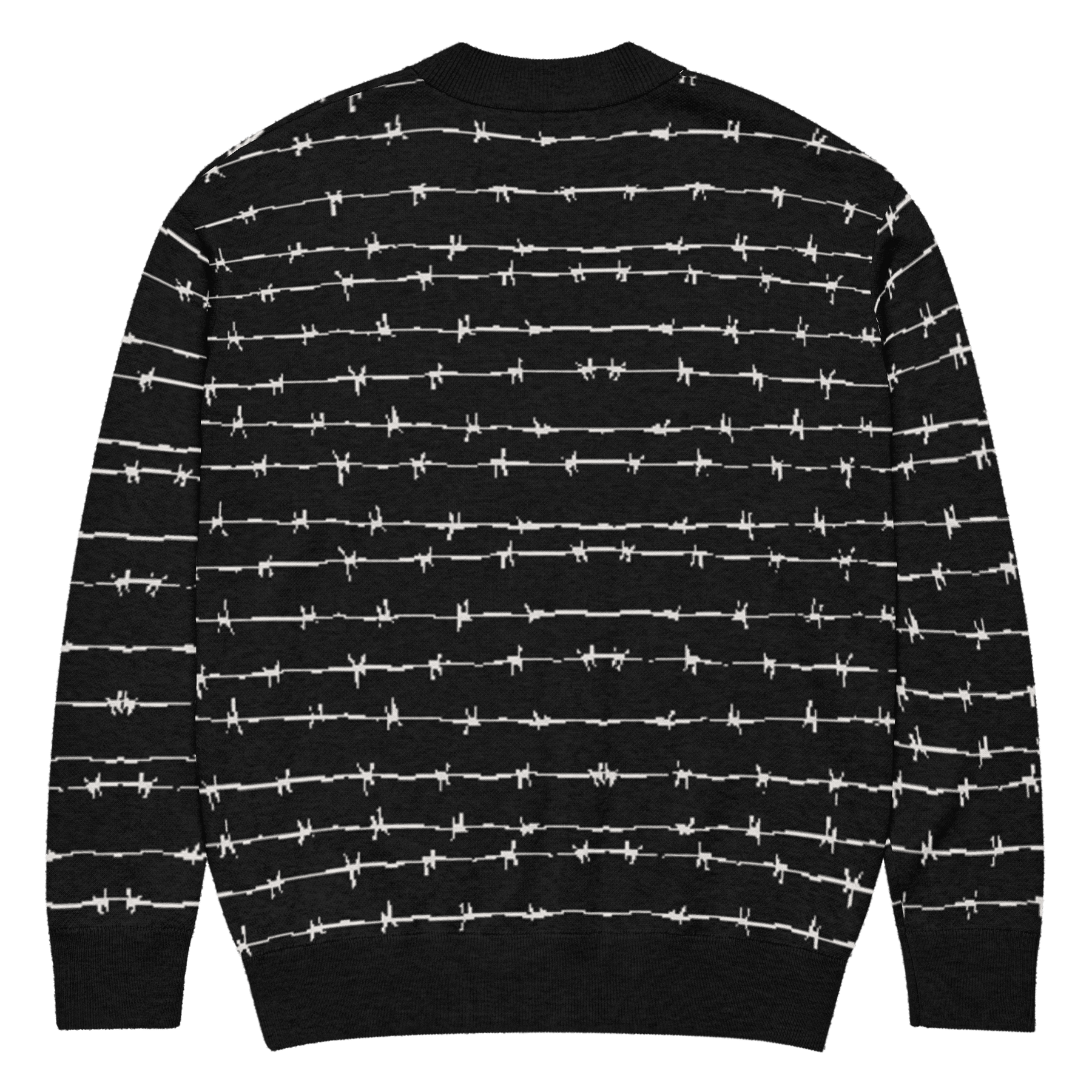 Barbed Wire Knit Cardigan - Goth Cloth Co.5904129_21030