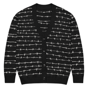 Barbed Wire Knit Cardigan - Goth Cloth Co.5904129_21030
