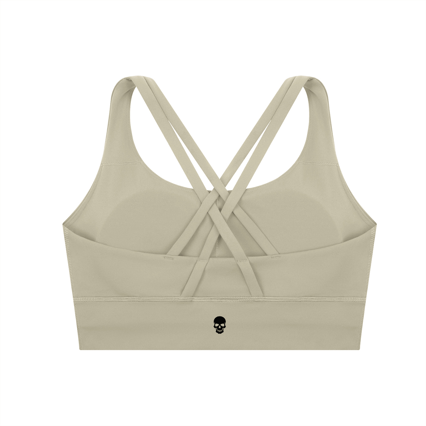 Bare Bones Criss-Cross Sports Bra - Goth Cloth Co.260709PODBS0744006