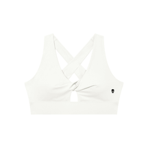 Bare Bones Front Twist Sports Bra - Goth Cloth Co.gymwear260923PODNV0999#001