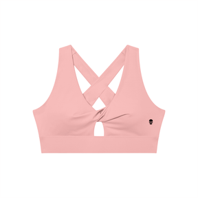 Bare Bones Front Twist Sports Bra