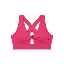 Bare Bones Front Twist Sports Bra - Goth Cloth Co.gymwear260923PODNV0999#029