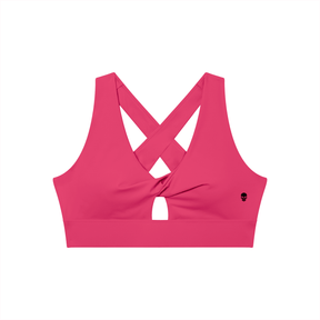 Bare Bones Front Twist Sports Bra