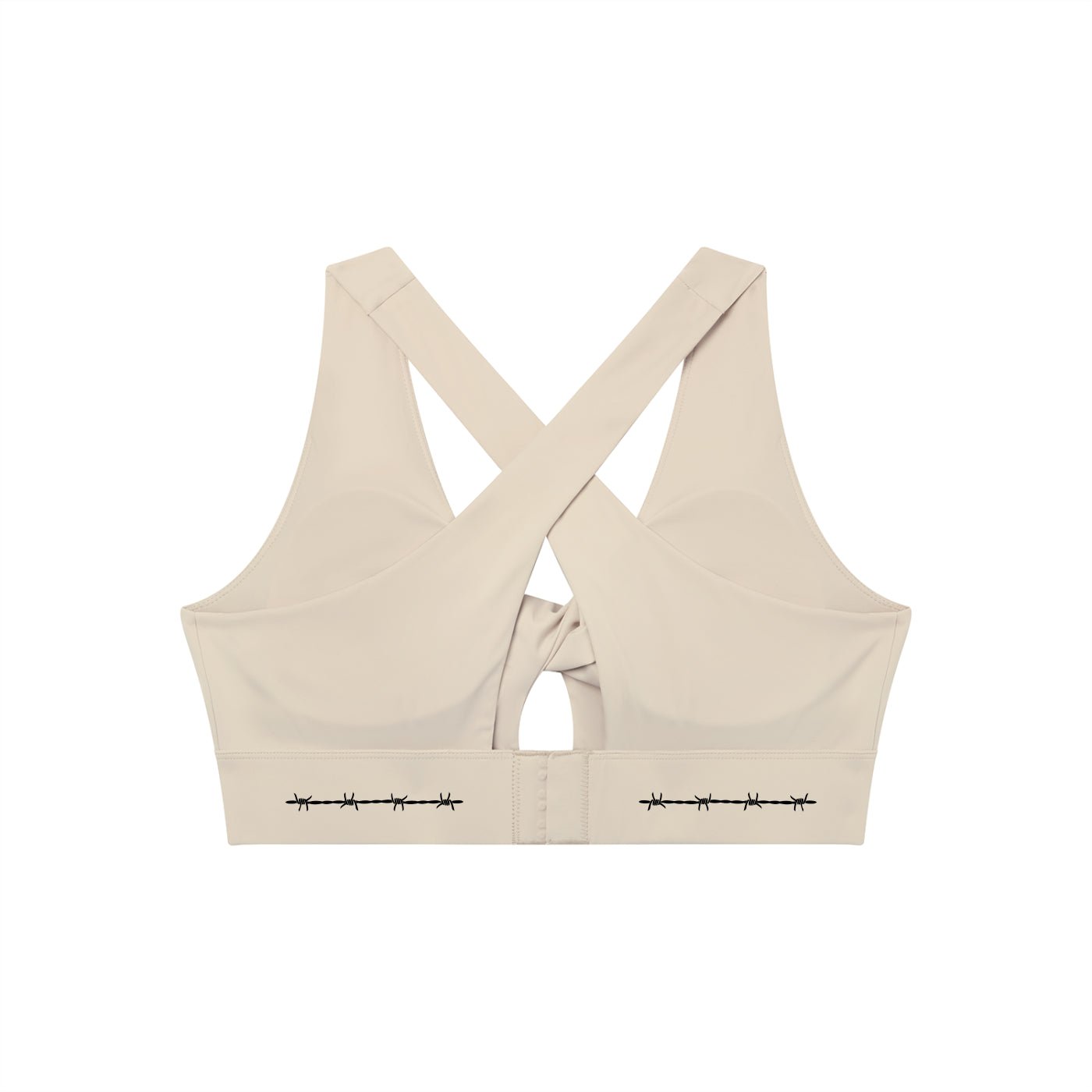 Bare Bones Front Twist Sports Bra