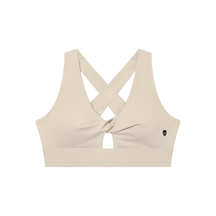 Bare Bones Front Twist Sports Bra - Goth Cloth Co.gymwear260923PODNV0999#033