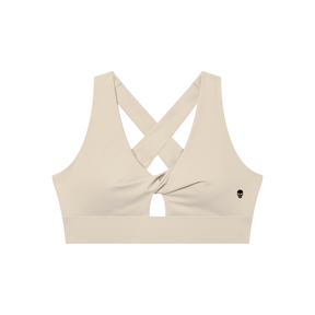 Bare Bones Front Twist Sports Bra