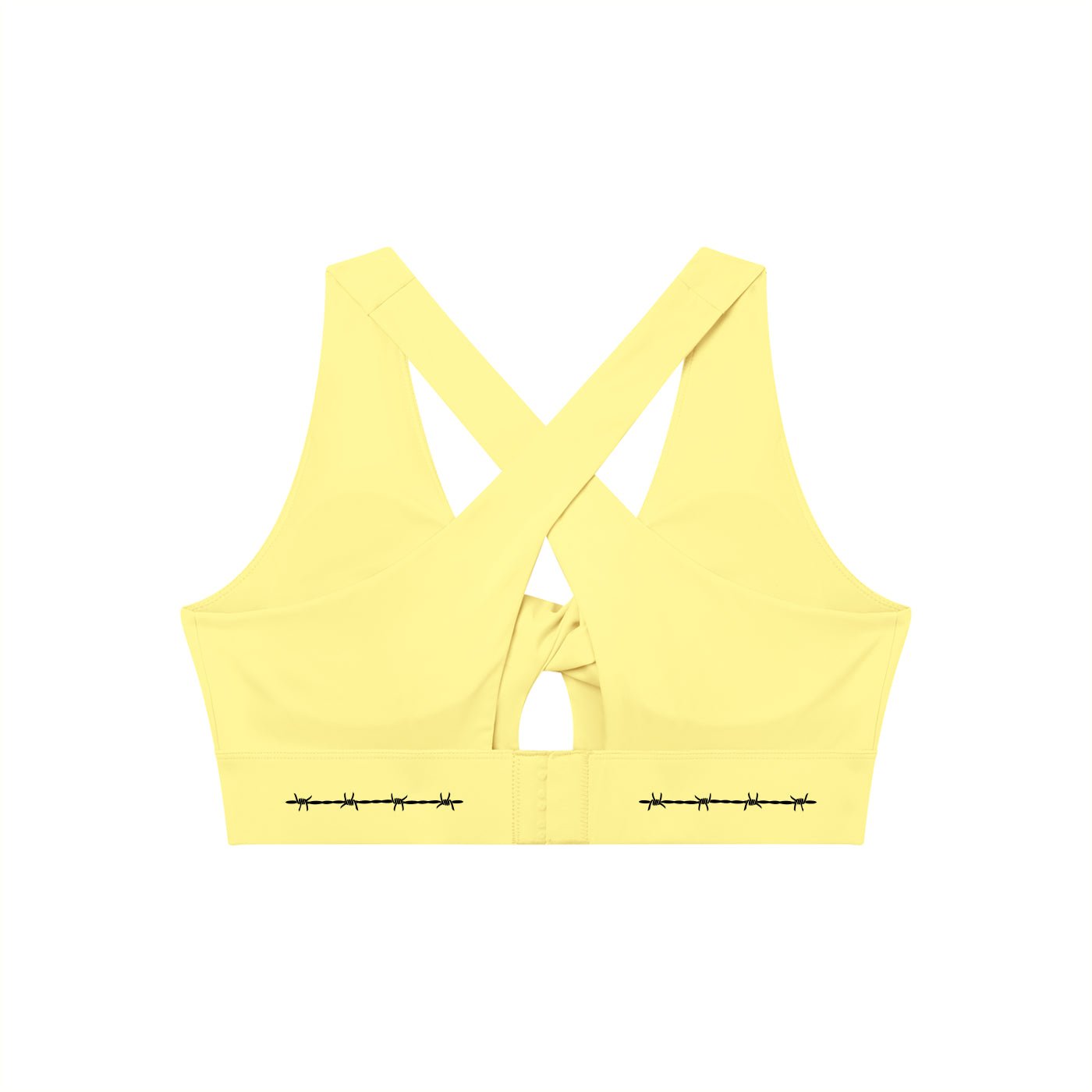 Bare Bones Front Twist Sports Bra
