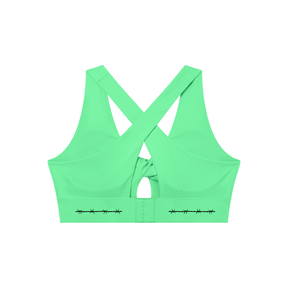 Bare Bones Front Twist Sports Bra - Goth Cloth Co.260709PODNV1117005