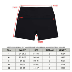 Bare Bones High Rise Yoga Shorts