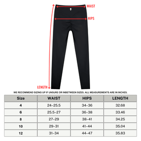 Bare Bones High-Waisted Scrunch Leggings - Goth Cloth Co.260709PODBK2187001