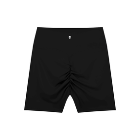 Bare Bones High-Waisted Scrunch Yoga Shorts