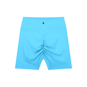 Bare Bones High-Waisted Scrunch Yoga Shorts
