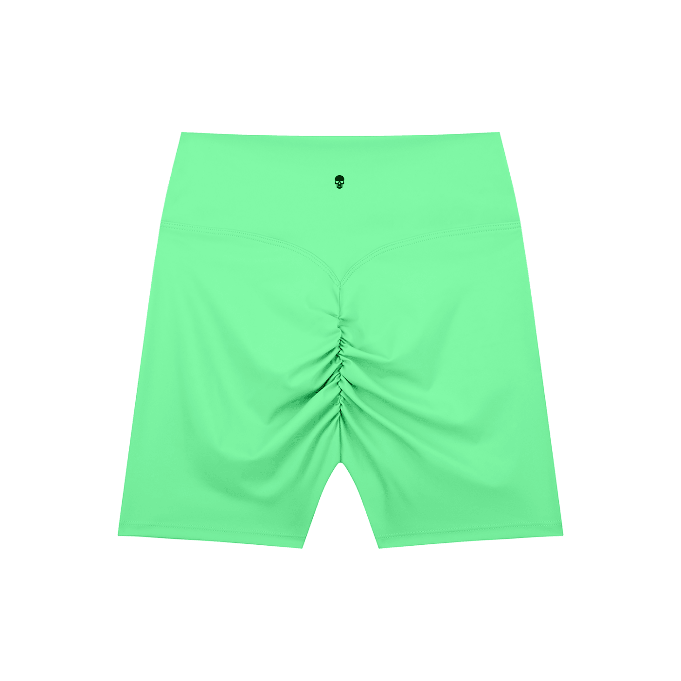 Bare Bones High-Waisted Scrunch Yoga Shorts
