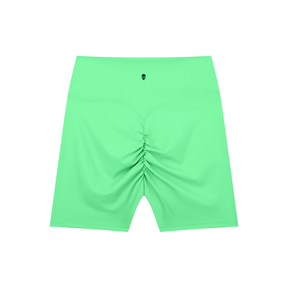 Bare Bones High-Waisted Scrunch Yoga Shorts