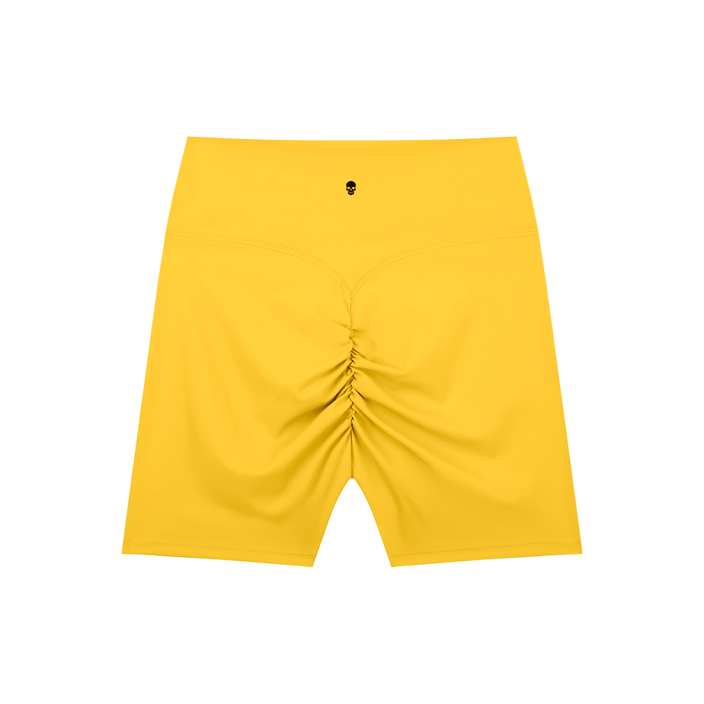 Bare Bones High-Waisted Scrunch Yoga Shorts